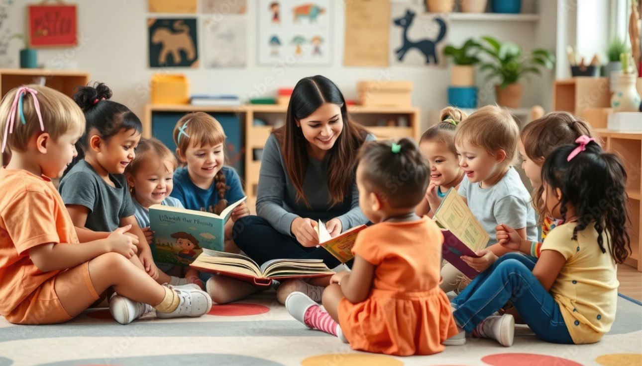 Kindern das Lesen beibringen